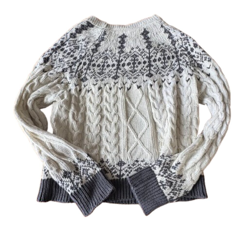 Anthropologie Women's sweater Size large/petite - Picture 4 of 5